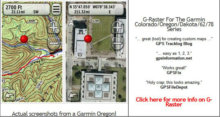 how to download maps from gps file depot