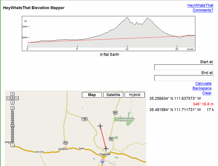 Getting an elevation profile using a Google Maps interface