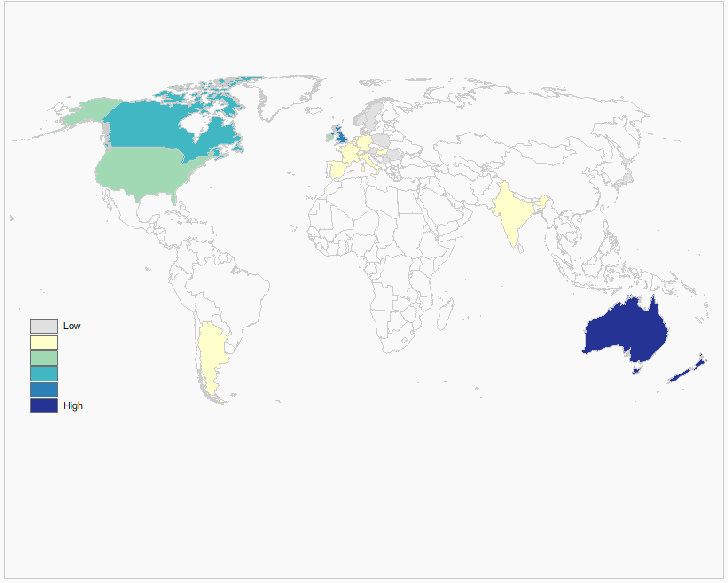 surname density map