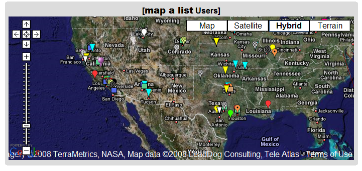 map a list example